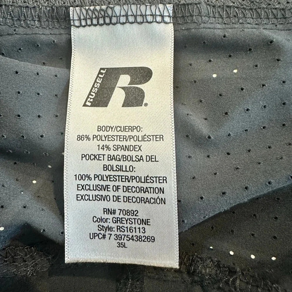 Russell Men’s Athletic shorts. Size Large 36-38 - Picture 7 of 8